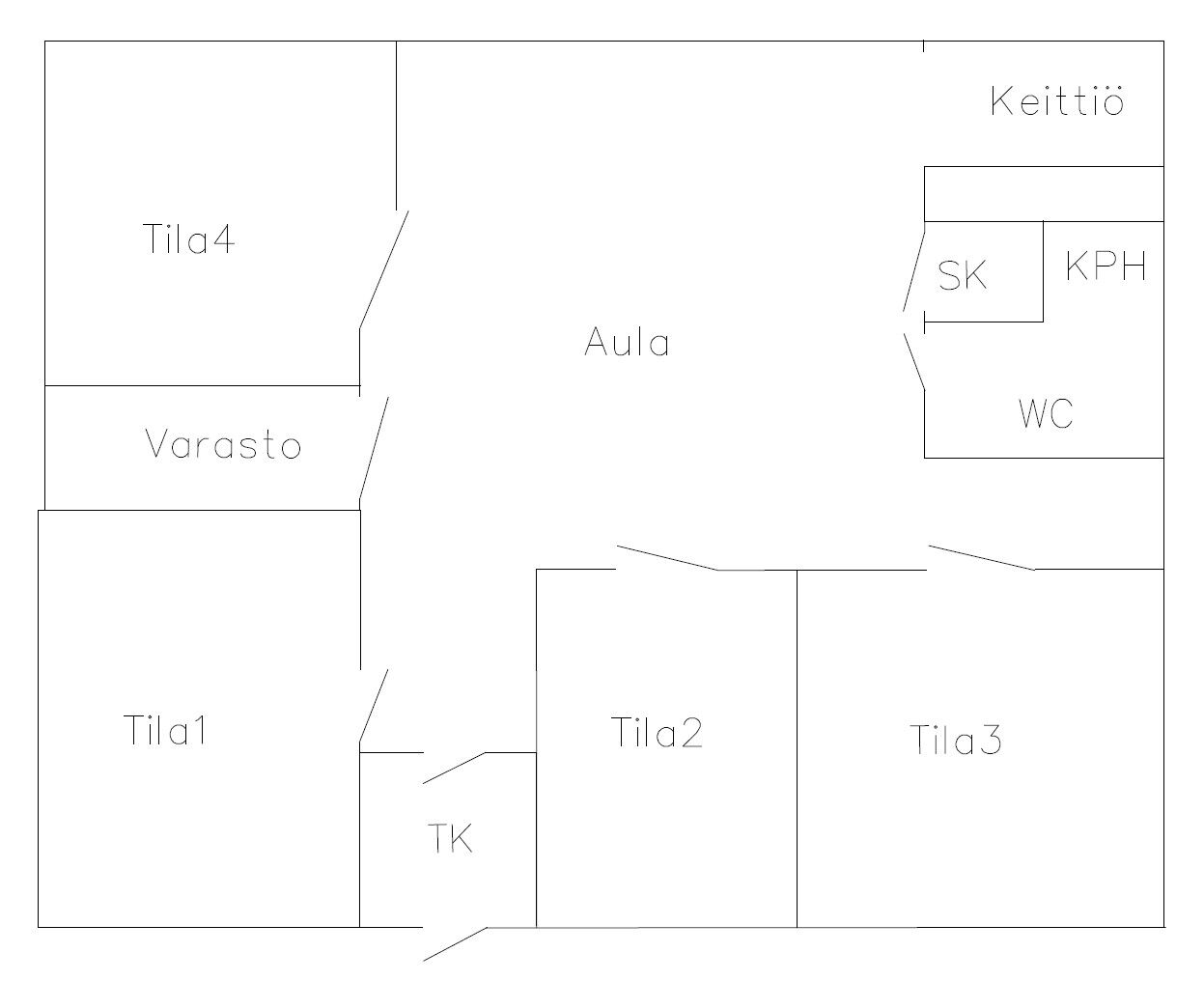 Kuva toimitilasta